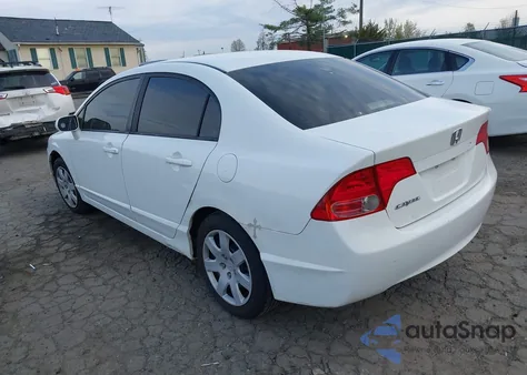 2006 Honda Civic Lx z USA, uszkodzony, nr VIN 1HGFA165X6L126178